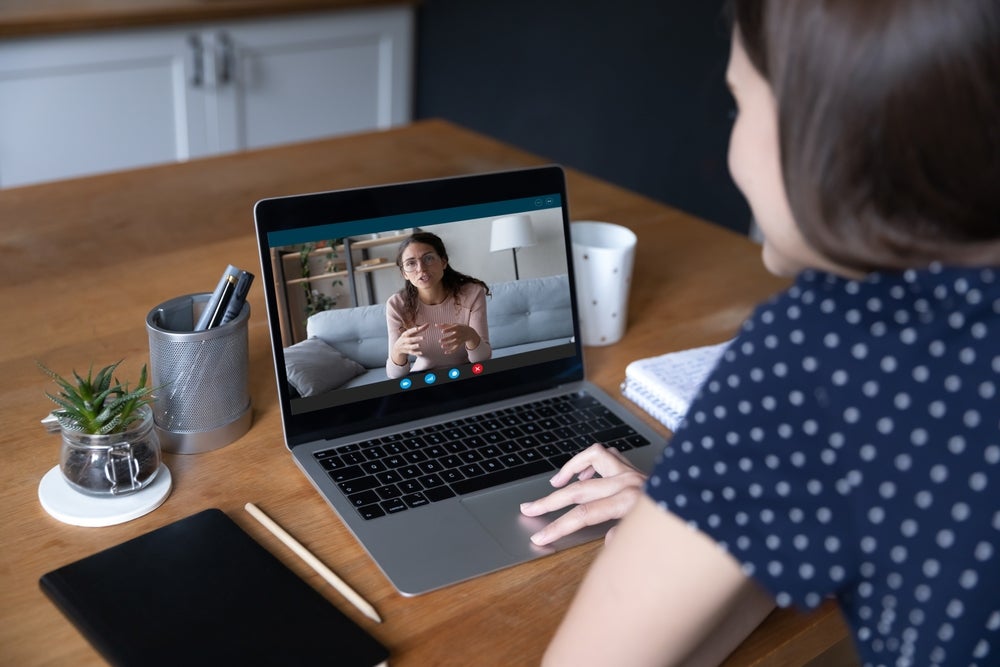 Two Female Professionals on Video Call